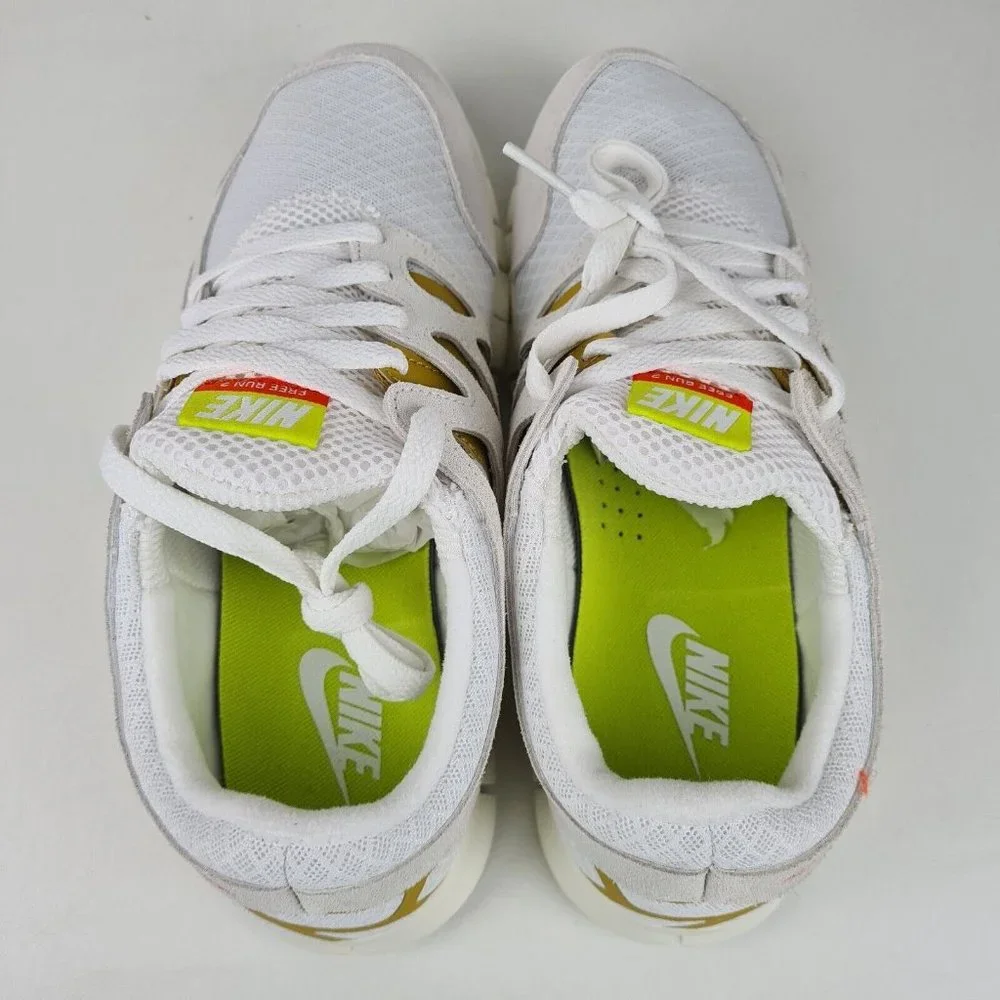 Nike Free Run 2 Women Sneakers Running Shoes Summit White SZ 7 - Picture 6 of 12